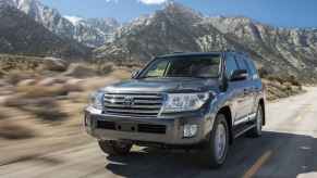 The most reliable Toyota SUV is the Land Cruiser