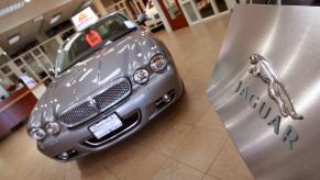 A 2009 Jaguar XJ 8 in the Howard Orloff dealership, after named No. 1 in the J.D. Power dependability survey