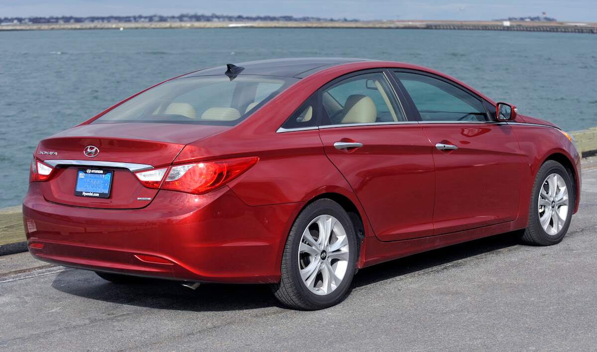 The 2013 Sonata is an affordable used Hyundai sedan with good reliability scores