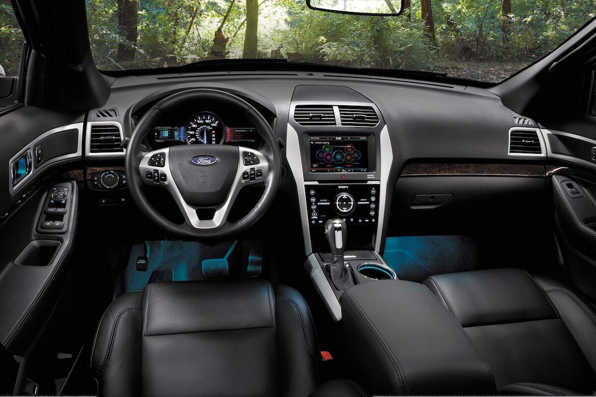 2014 Ford Explorer LTD interior