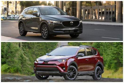 2018 Mazda CX-5 vs. 2018 Toyota RAV4: Used SUV Smackdown
