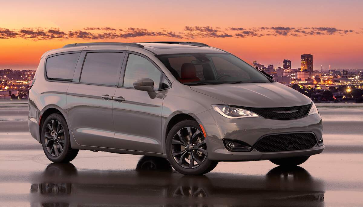 2020 Chrysler Pacifica Red S Edition minivan