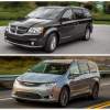 Used minivan comparison: 2020 Dodge Caravan vs 2020 Chrysler Pacifica