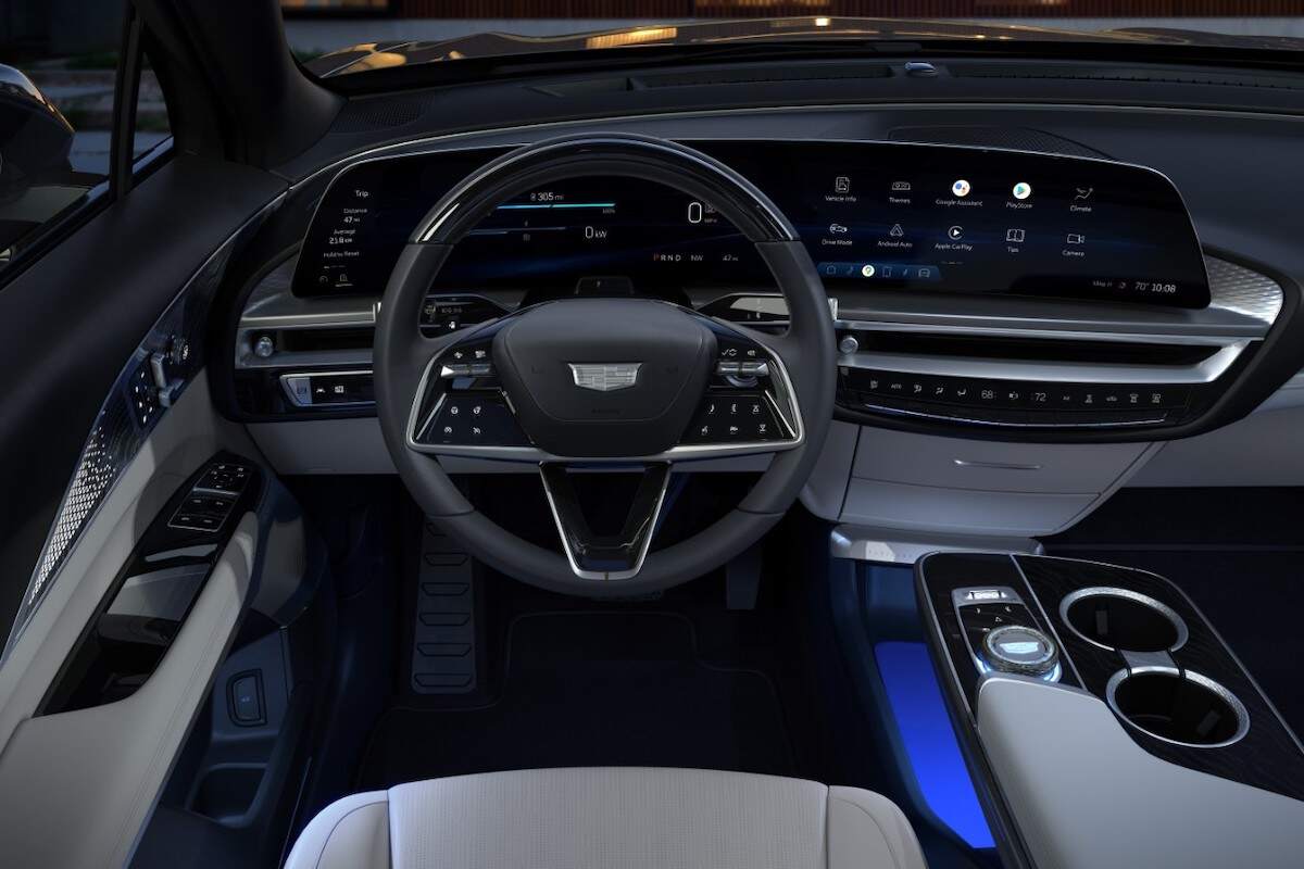 The 2023 Cadillac Lyriq offers Super Cruise