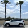 A side profile shot of the 2023 Toyota RAV4 Prime