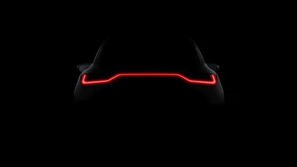 2024 Lexus LBX Rear Teaser Image - This image gives very few details about this new Lexus SUV