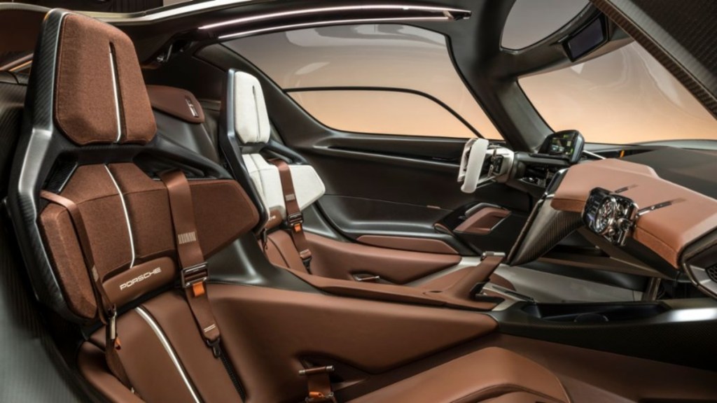 Porsche Mission X interior concept