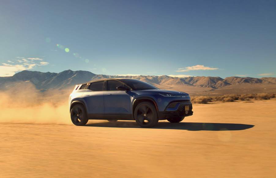 A Fisker Ocean SUV: Fisker has better warranty coverage than Hyundai and Kia