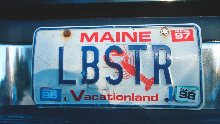 Why Do So Many SemiTruck Trailers Have Maine License Plates?