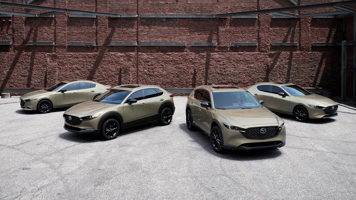 The 2024 Mazda Carbon Turbo lineup