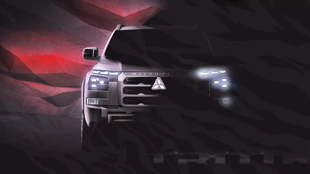 2024 Mitsubishi Triton front teaser