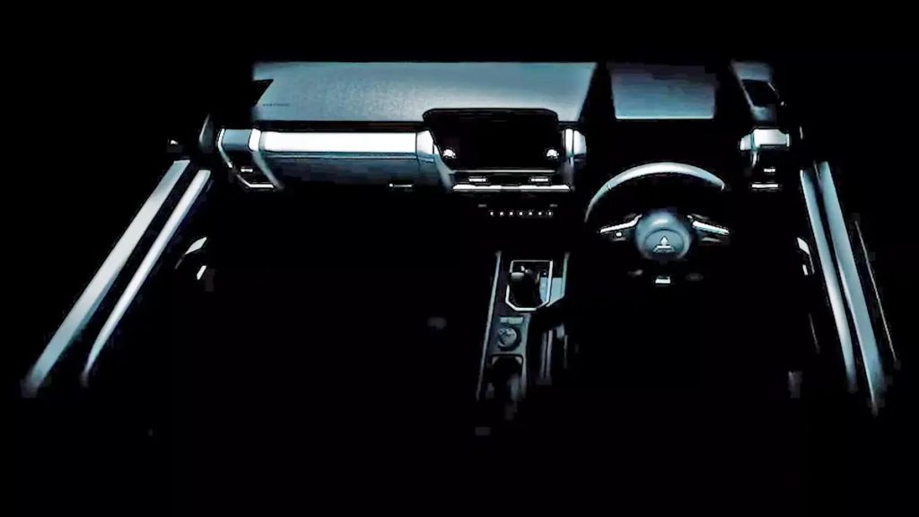 2024 Mitsubishi Triton truck interior