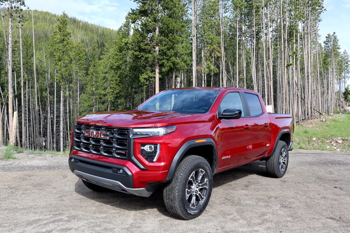 The 2023 GMC Sierra AT4-X at the RMDE 2023
