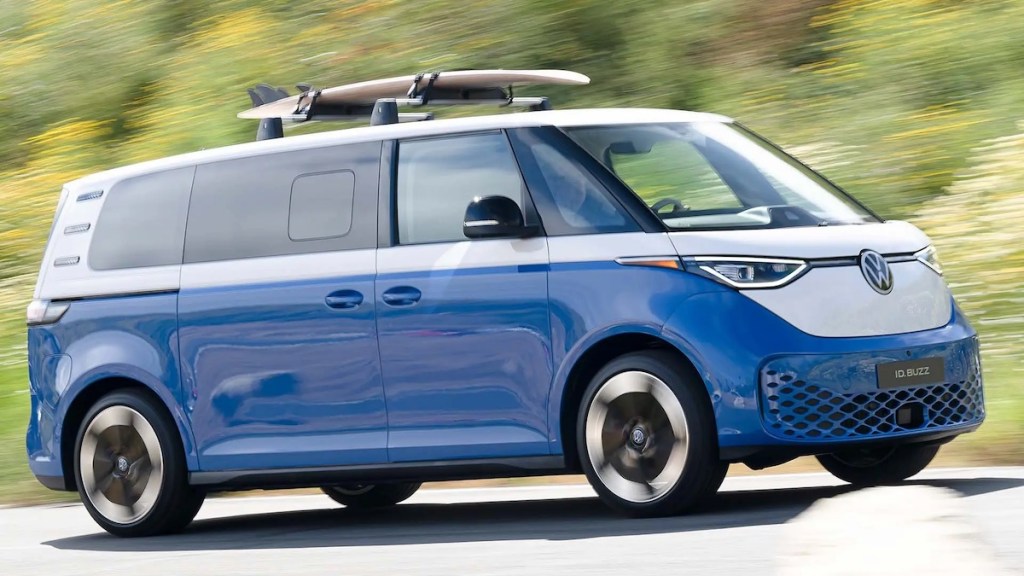 New Volkswagen van is heading for America: The 2024 Volkswagen ID Buzz.