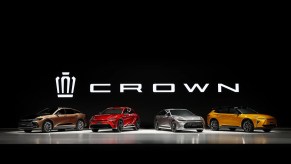 Overseas Toyota Crown Brand lineup features three variants of the model we don't get in the U.S.