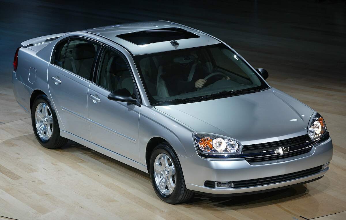 A 2004 Chevy Malibu, one of the worst Chevy Malibu model years based on owner complaints