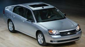 A 2004 Chevy Malibu, one of the worst Chevy Malibu model years based on owner complaints