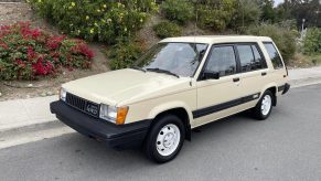 The front view of the 1983 Toyota Tercel 4WD