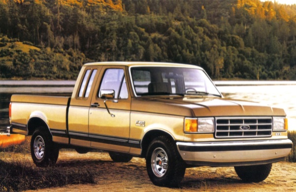 1987 Ford F-150 in ranch setting
