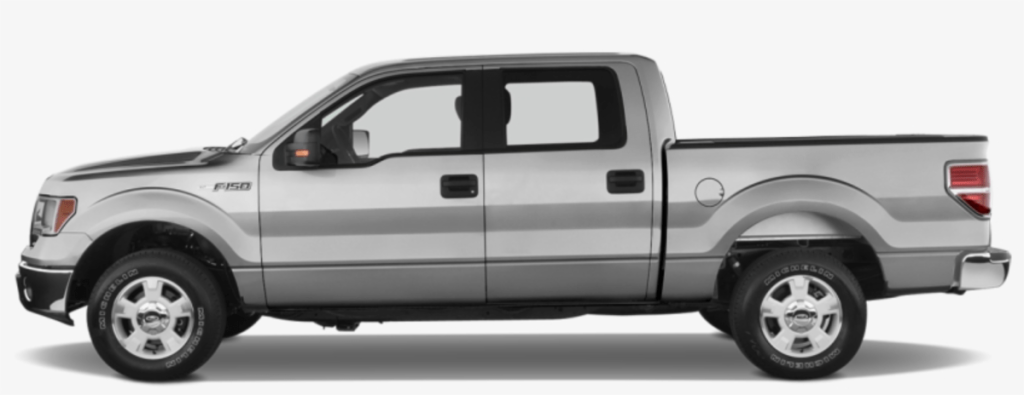 Silver 2009 Ford F-150, this generation of truck didn't change much.