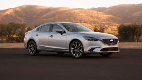 A silver 2016 Mazda6, one of worst Mazda6 model years with the most problems