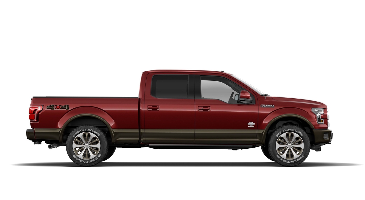 2017 Ford F-150 side view