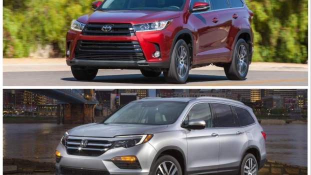 2018 Toyota Highlander vs. 2018 Honda Pilot: Which Used Midsize SUV Wins?