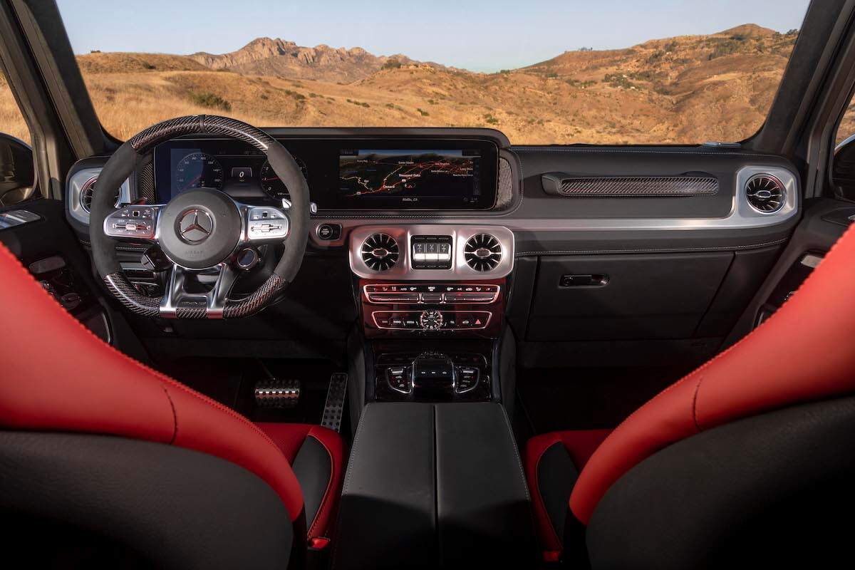 2021 G-Class: Mercedes-AMG G 63 interior