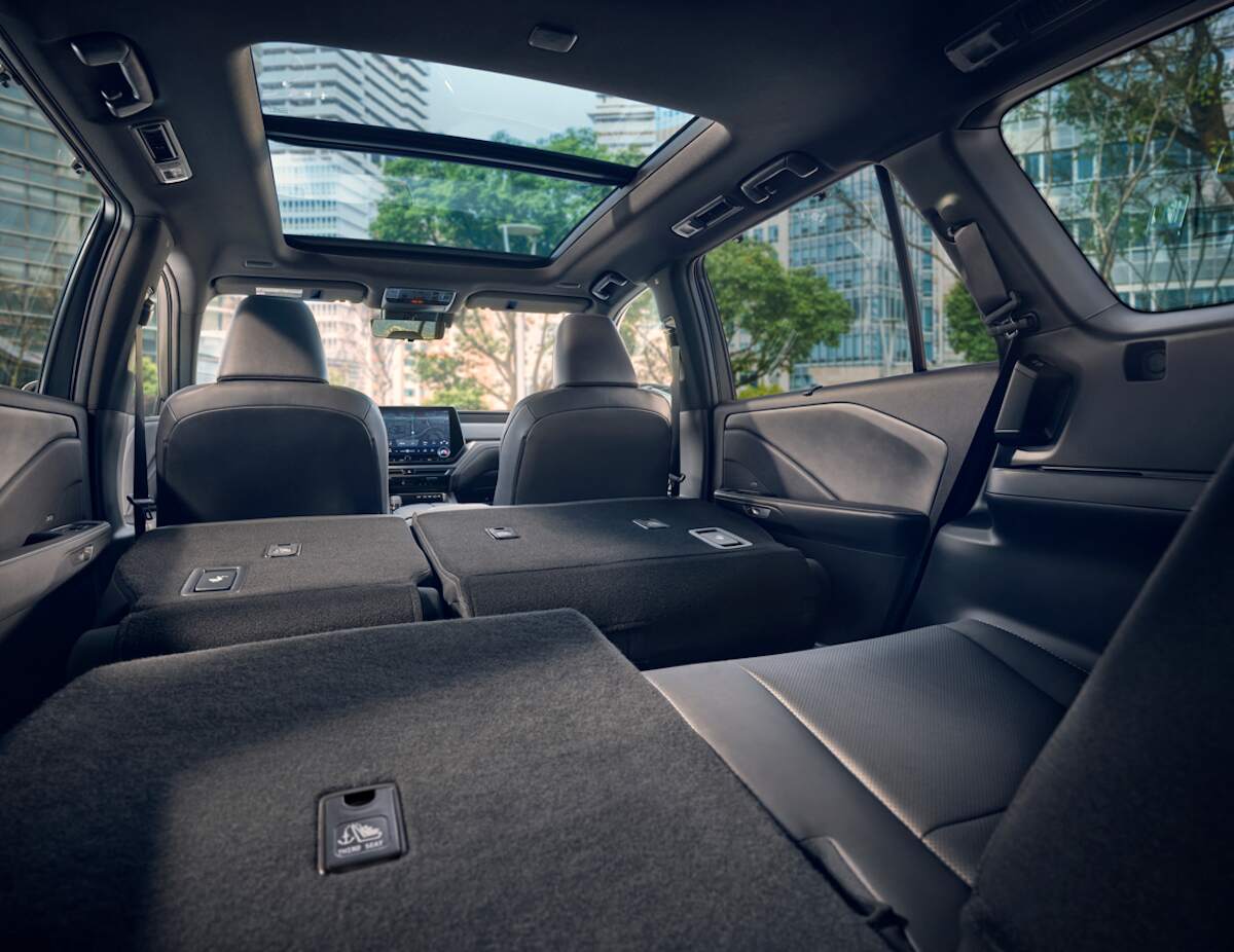 The maximum cargo space of a 2024 Lexus TX 350 Premium