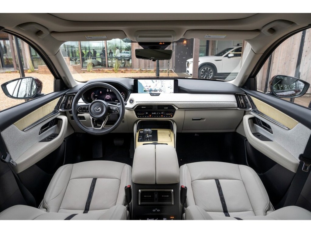 2024 Mazda CX-90 SUV Premium beige interior