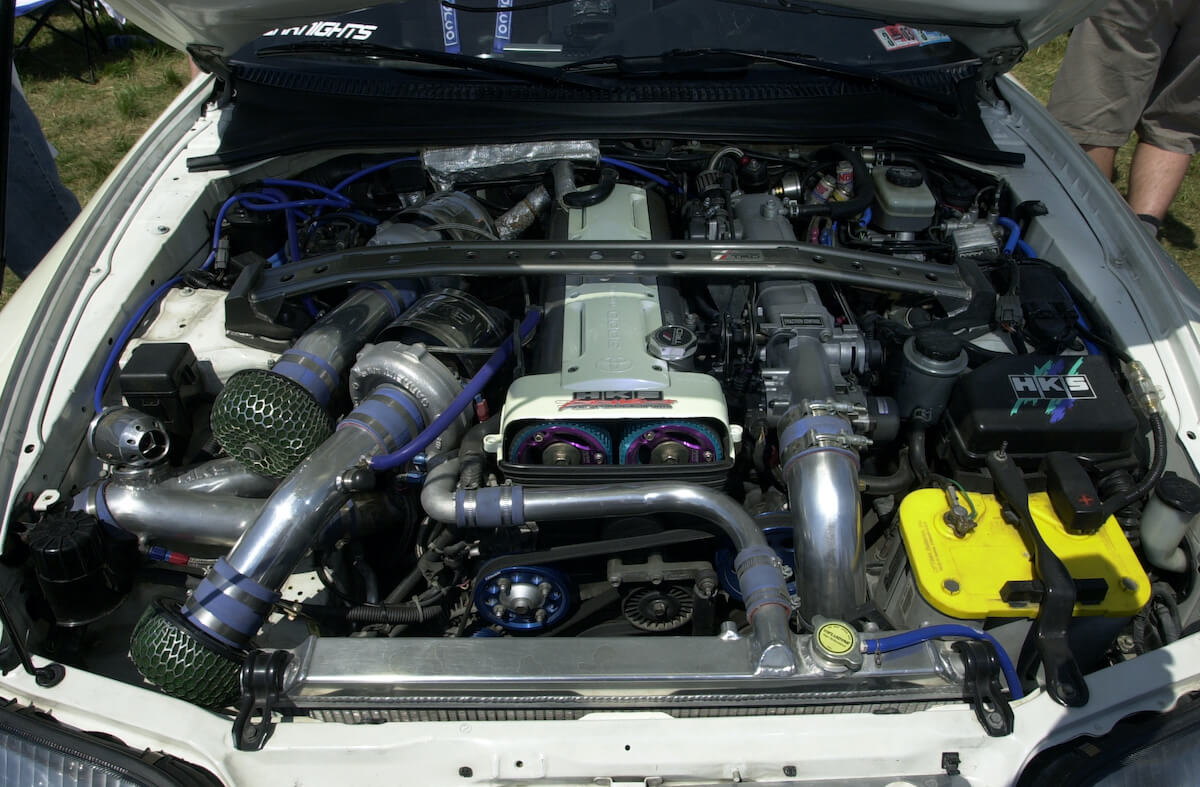 The 2JZ 1998 Toyota Supra engine
