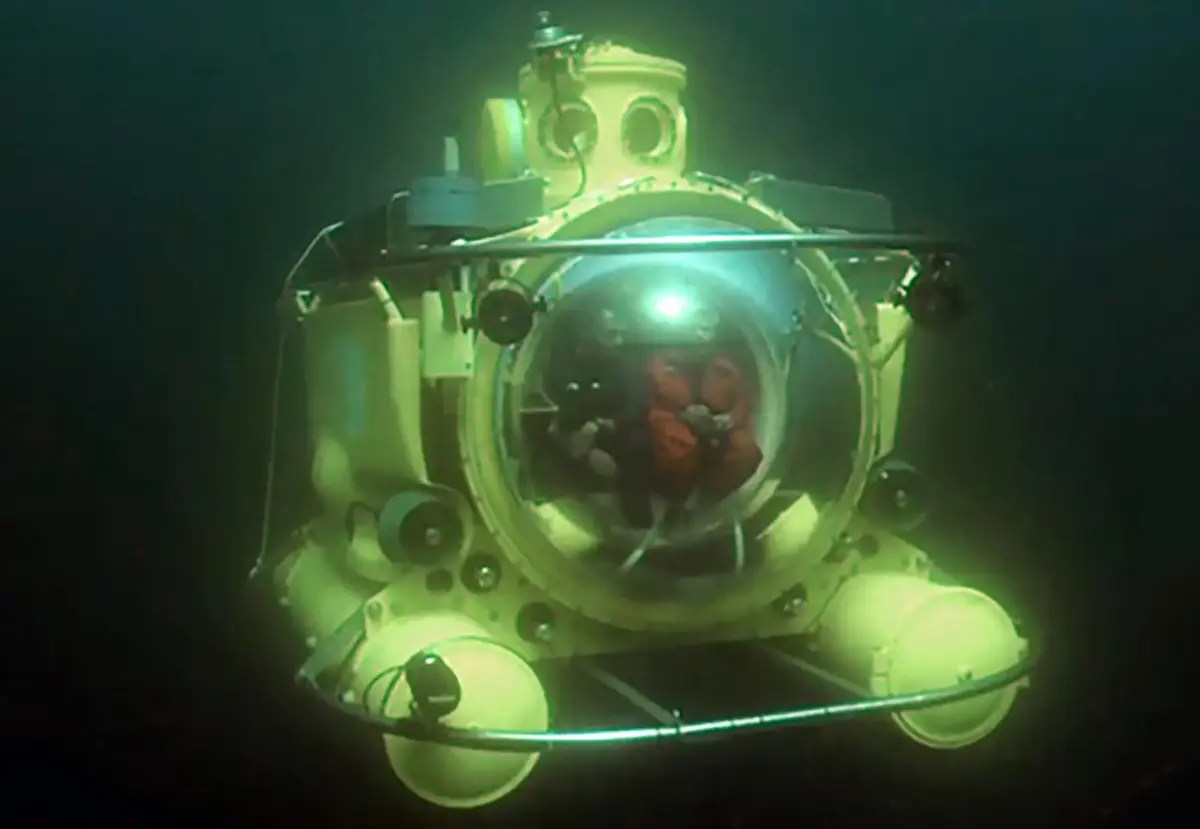 First OceanGate submersible the Antipodes during exploration