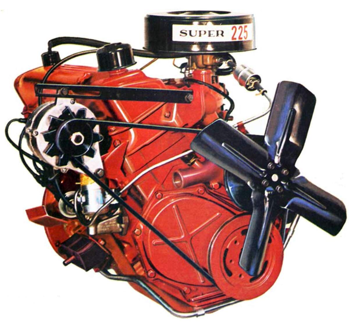 Dodge Chrysler Slant-Six engine