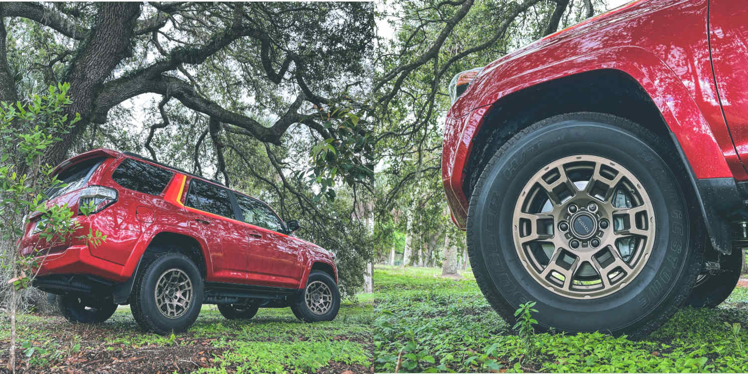 How to read tire size on the 2023 Toyota 4Runner wheels