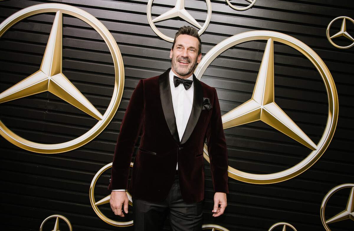 Jon Hamm at the 2020 Mercedes-Benz Annual Academy Viewing Party on Feb. 9, 2020, in Los Angeles