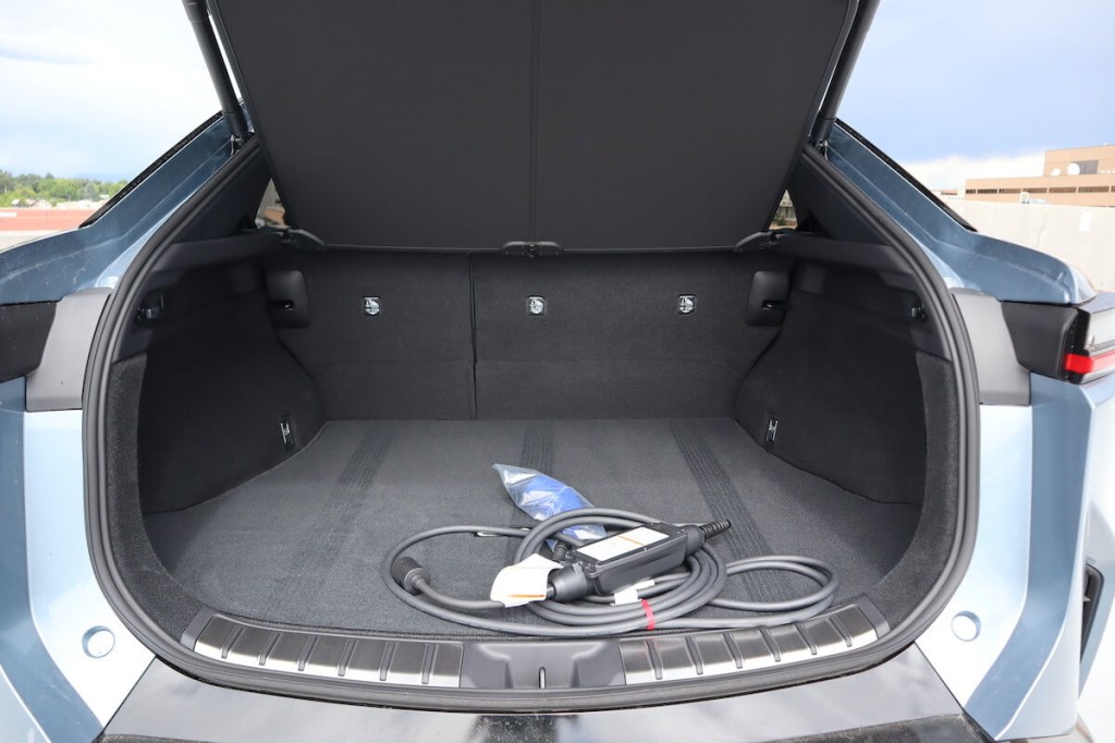 2023 Lexus RZ cargo area