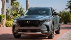 The 2023 Mazda CX-50 Turbo Meridian Edition front end