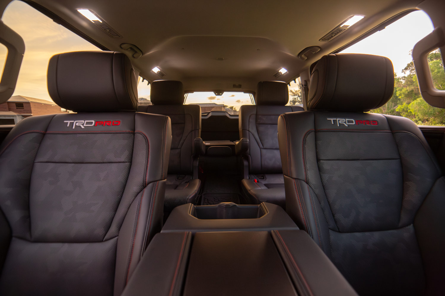 The 2023 Toyota Sequoia interior
