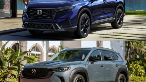 The best small SUVs of 2023 include this Mazda CX-50 and Honda CR-V