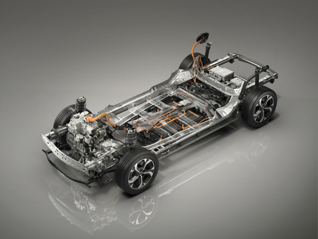 2023 Mazda MX-30 PHEV chassis