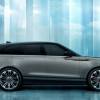 A side profile promotional shot of a 2024 Land Rover Range Rover Velar compact luxury crossover SUV model
