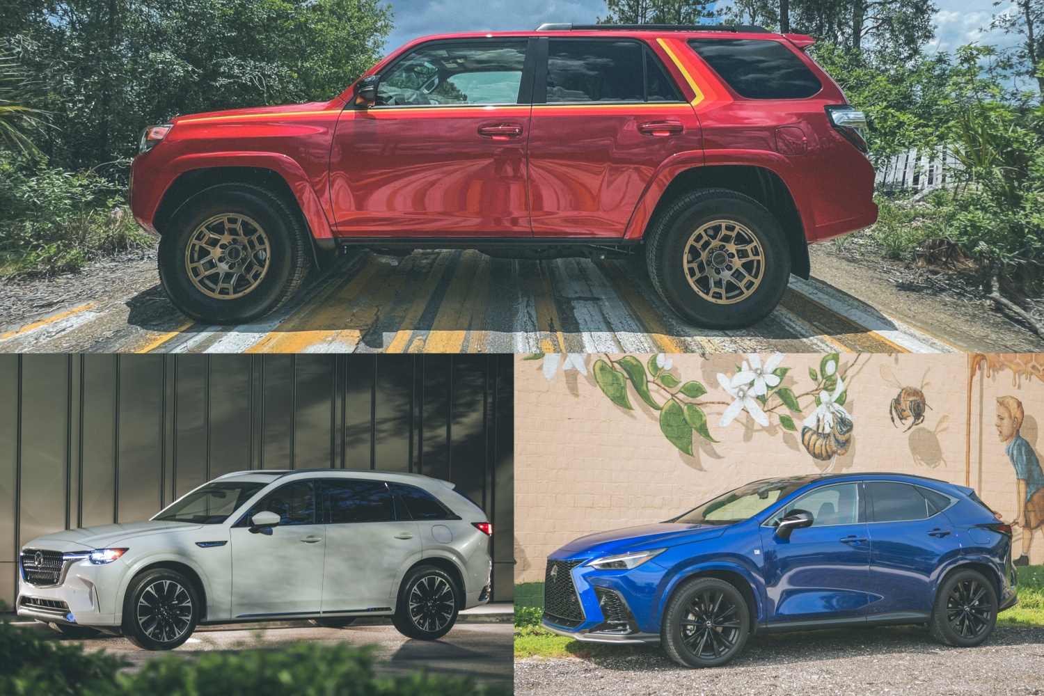 The sportiest SUVs of 2023 from Toyota, Mazda, and Lexus
