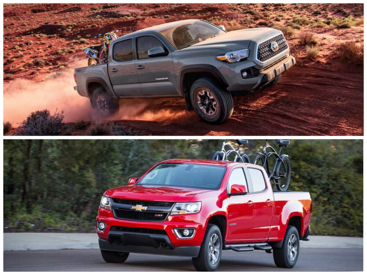 2018 Toyota Tacoma vs. 2018 Chevy Colorado: Which Used Midsize Truck Wins?