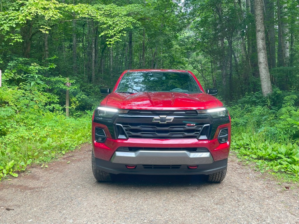 The face of the 2023 Chevy Colorado