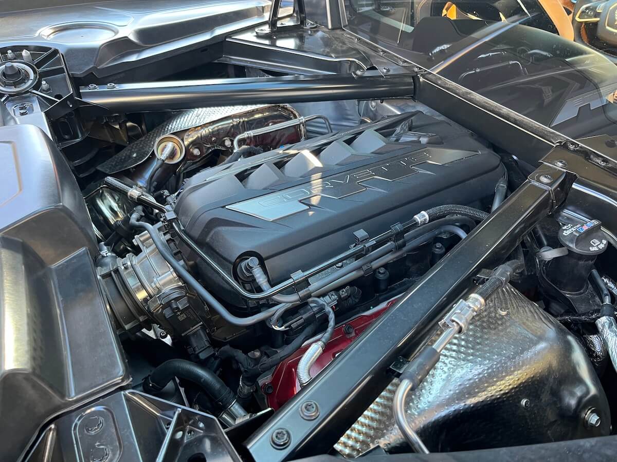 2023 Chevy Corvette engine