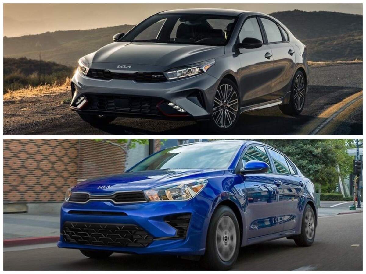2023 Kia Forte vs. 2023 Kia Rio The Better Economy Car Is Clear