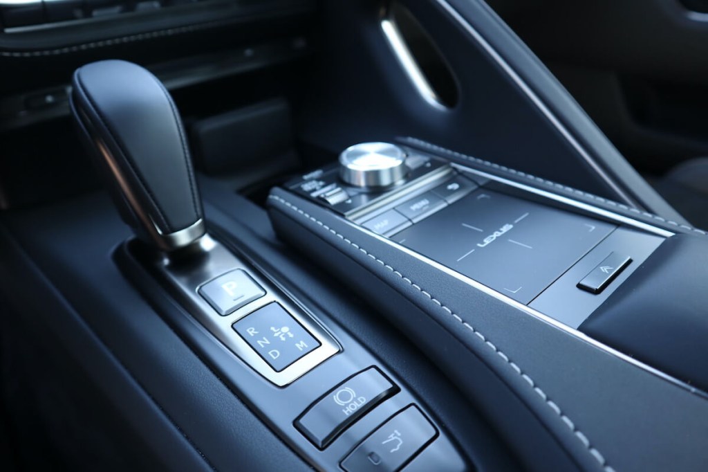 2023 Lexus LC 500 shifter