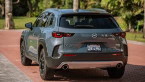Back of the 2023 Mazda CX-50
