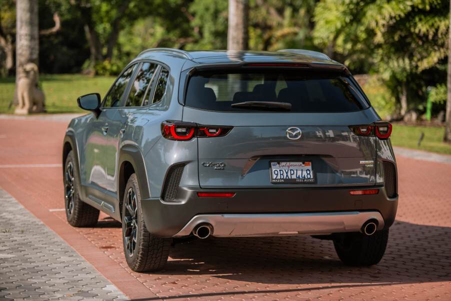Back of the 2023 Mazda CX-50