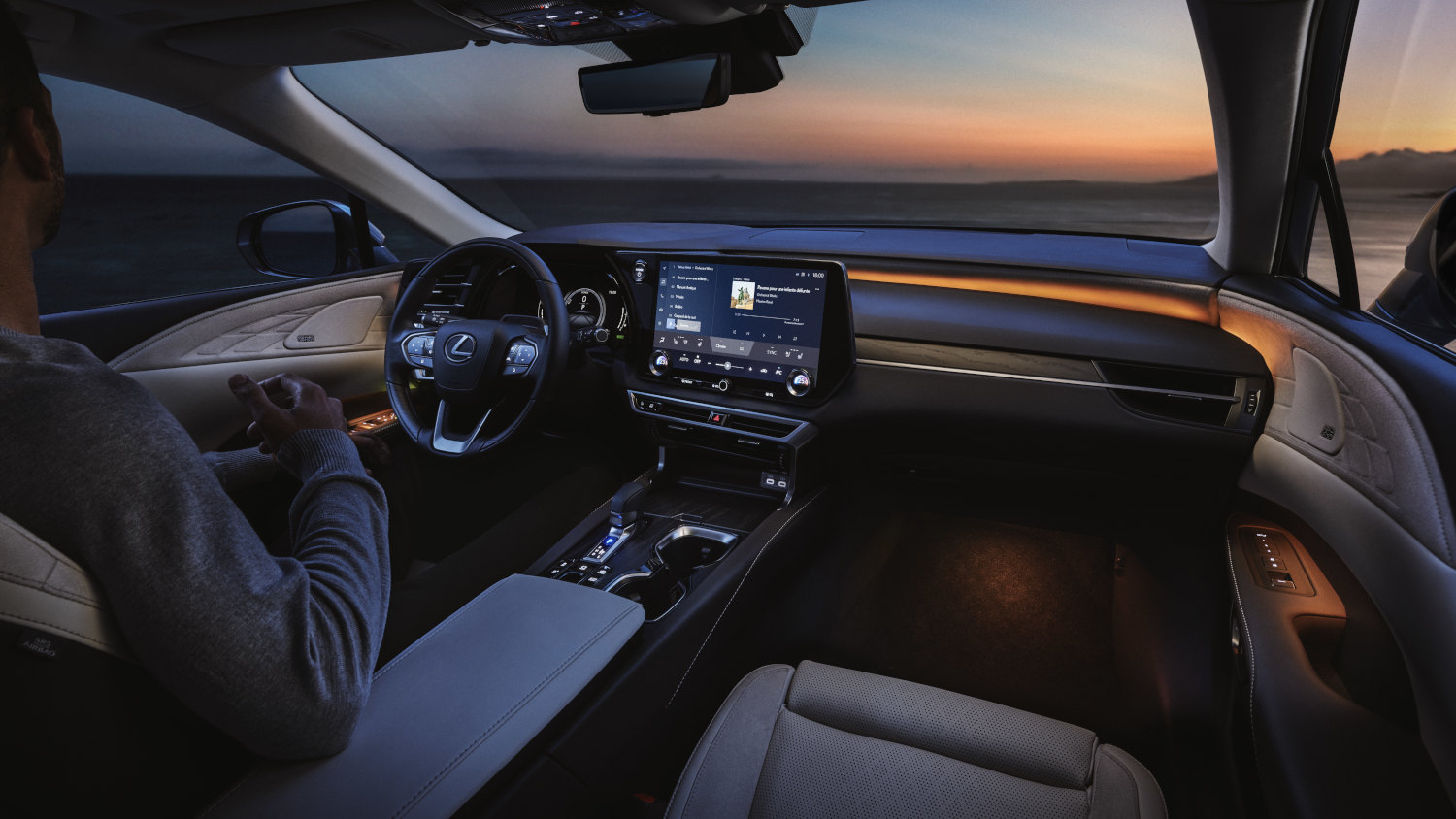 Inside the Lexus RX luxury SUV